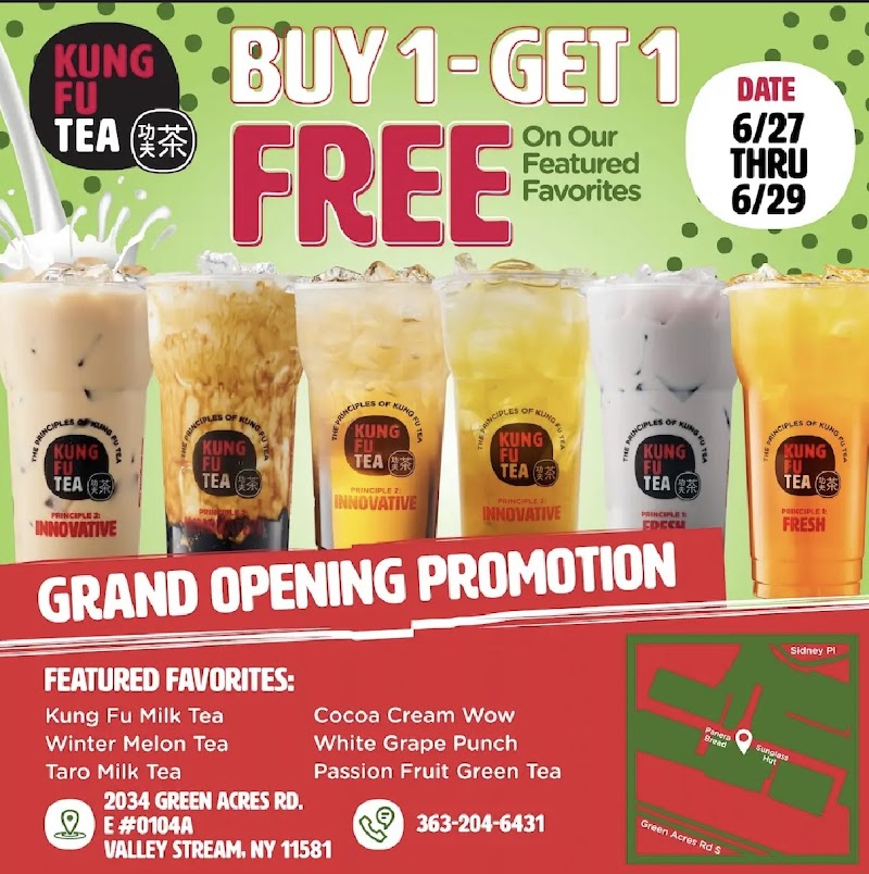 Kung Fu Tea (Green Acres Mall) photo 2