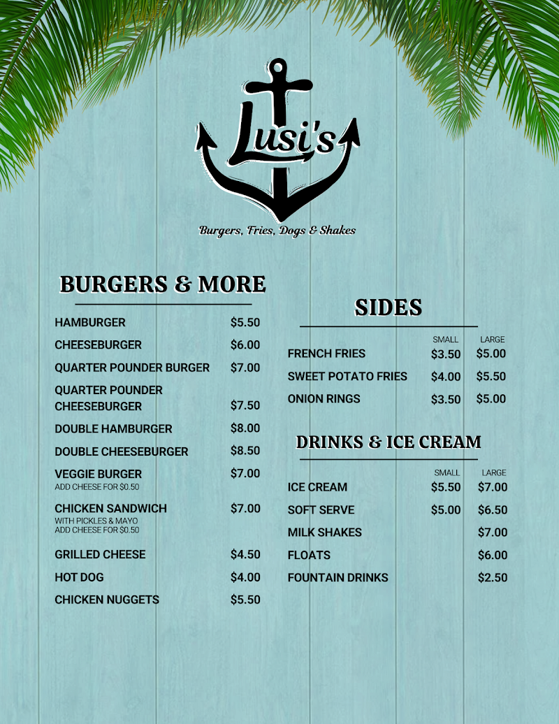 Lusi's Burgers, Dogs, Fries & Shakes photo 4