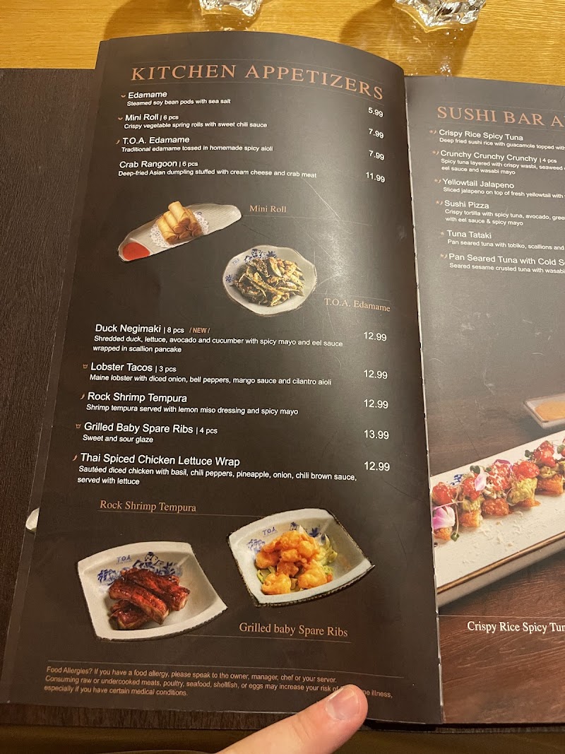 T.O.A. Asian Fusion (East Islip) photo 2
